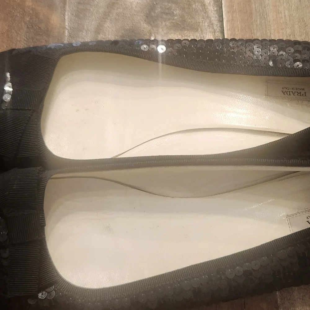 Prada Sequins Flats - Picture 3 of 8